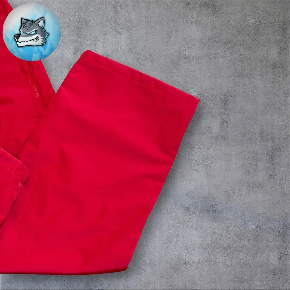 Nike Air Jordan Wings Red Track Pants Storm Loose-Fit Mens Size Small HV0083-659